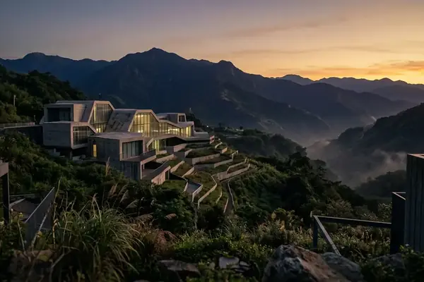 MVRDV's Innovative Spatial Solutions for Taiwanese Topography