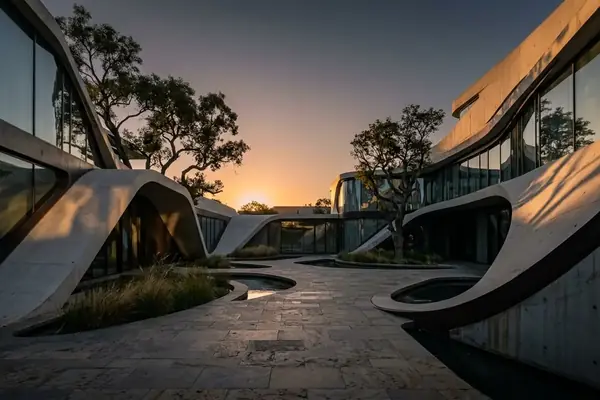 Zaha Hadid's Fluid Dynamics in Residential Architecture